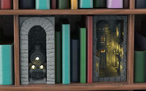 Transform your bookshelf with unique 3D house-shaped bookends